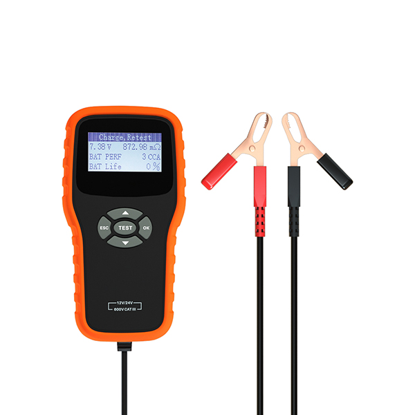 1 YW-781 Digital Automotive Battery System Detector 12V 24V Car Battery Tester with CCA Measurement - Image 1