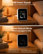 YEM-42-P Environmental CO2 Monitor with Historical Data Display Function - Image 6
