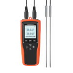YET-720X High Accuracy Dual Channel Thermometer Data Logger PT100 PT1000 with PC Real-time Software