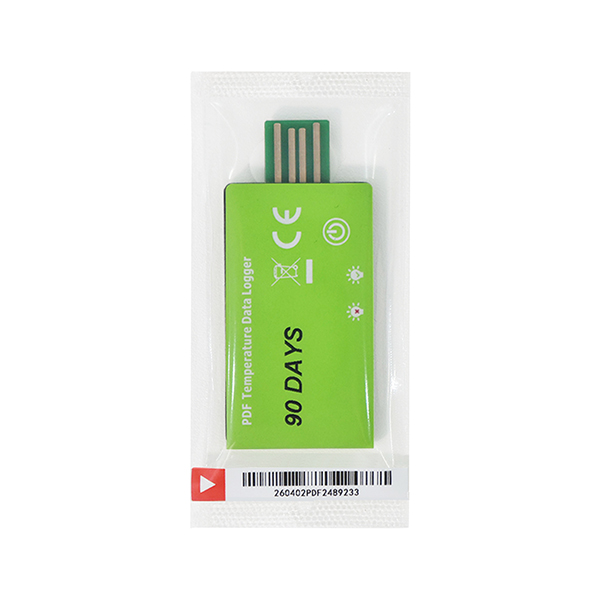 ysup-15-1 YSUP-15 Single Use Disposable PDF Temperature Data Logger USB Cold Chain Transport Recorder 8640 Groups Storage - Image 1