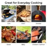 YPL-15 Smart Bluetooth Wireless Meat Thermometer IP68 Waterproof Food Probe for BBQ Oven Grilling - Image 10