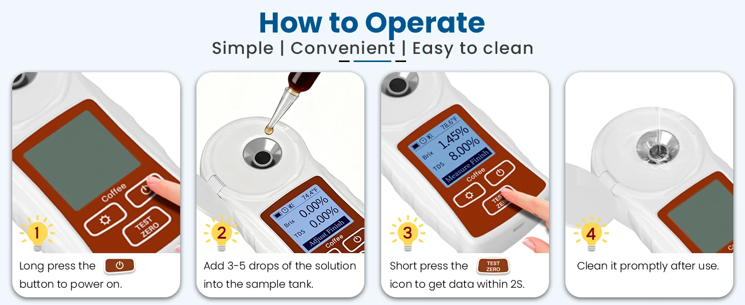 YW-681-P coffee concentration meter product detail image 07
