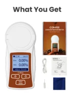 YW-681-P Digital Coffee Concentration Meter TDS Brix Refractometer for Coffee Shop Home Office Coffee Testing - Image 9